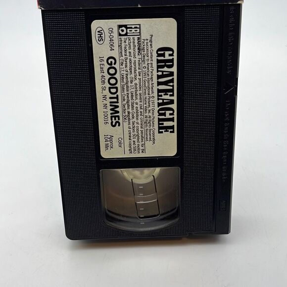 Grayeagle (1977) VHS - Ben Johnson - Native American Indian Western - Picture 3 of 3